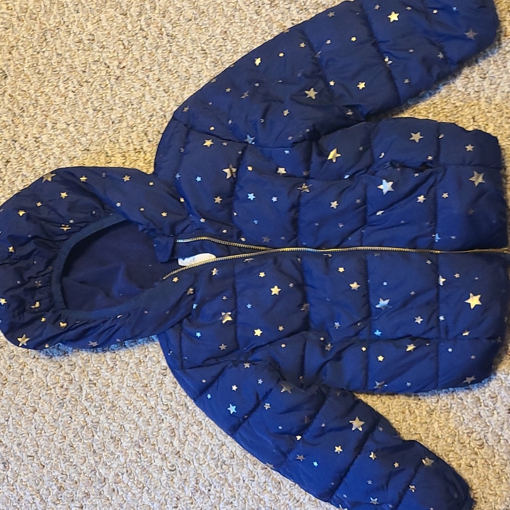 Old navy puffer jacket navy blue size 5